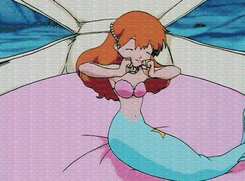 The Misty Mermaid - Безплатен анимиран GIF