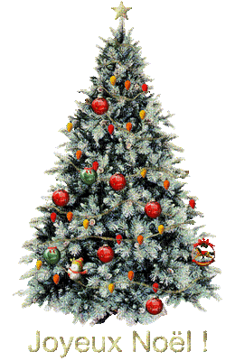 sapin décorations Noel gif tube_Christmas tree decorations - 免费动画 GIF