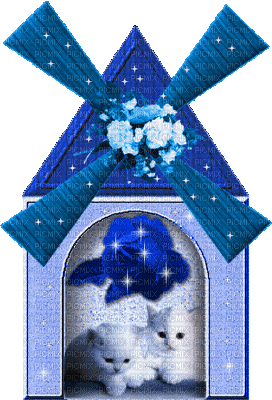 moulin bleu - Ingyenes animált GIF