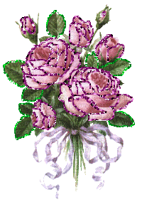 Bouquet de roses - Ingyenes animált GIF