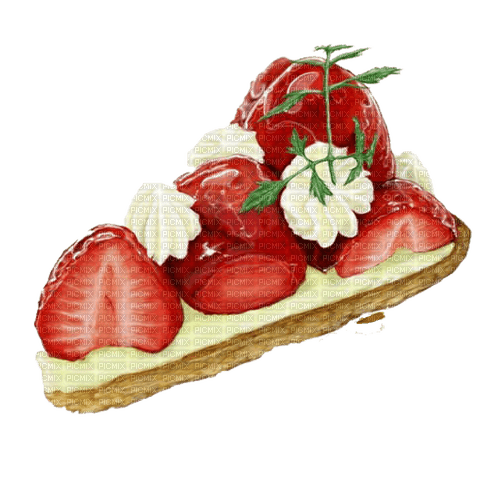 Strawberry Cake - zdarma png