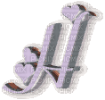 Tube lettre-H- - 無料のアニメーション GIF