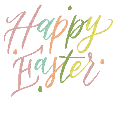 Happy Easter.text.Victoriabea - GIF เคลื่อนไหวฟรี