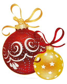 weihnachtskugeln - PNG gratuit