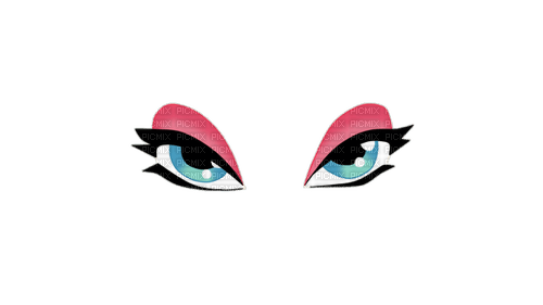 Femenale-Emoji-Eyes. - png grátis