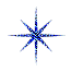 blue star - Zdarma animovaný GIF