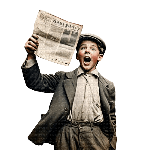 loly33 enfant vintage journal - PNG gratuit