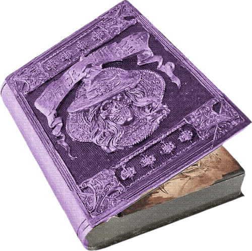 Magic.Book.Purple - Free PNG