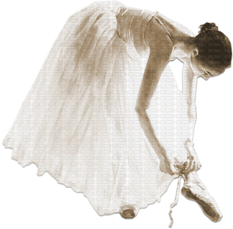 soave woman ballerina sepia - 免费PNG
