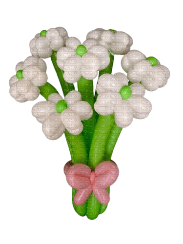 balloon flowers - PNG gratuit