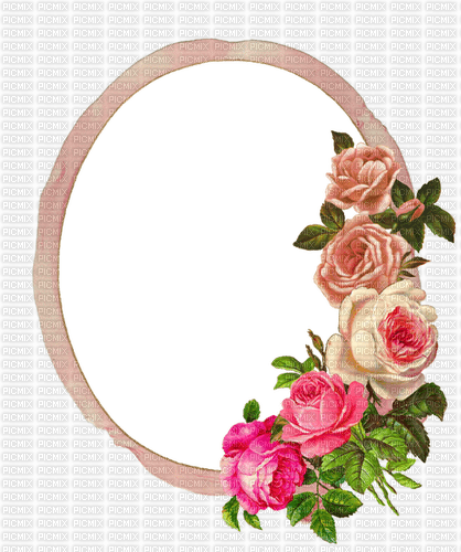 Frame Roses - png grátis