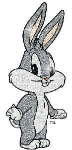 Bugs bunny - GIF animado grátis