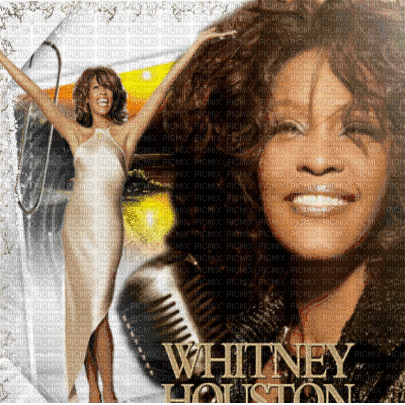 Whitney Houston milla1959 - GIF animado grátis