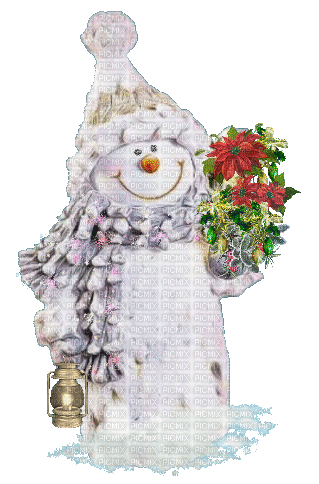 nbl-snowman - Nemokamas animacinis gif