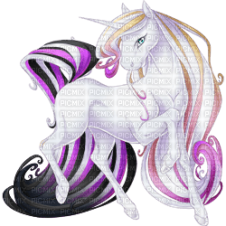 unicorn white - gratis png