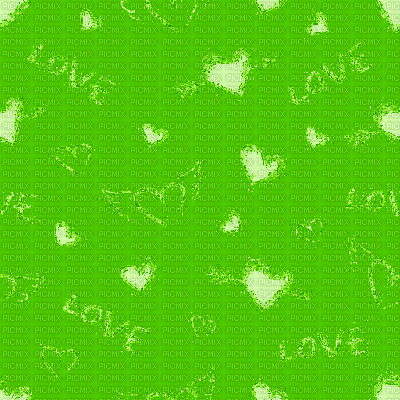 Love, Heart, Hearts, Glitter, Green, Deco, Background, Backgrounds, Animation, GIF - Jitter.Bug.Girl - Ingyenes animált GIF