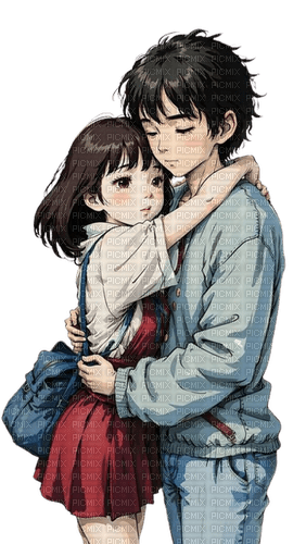loly33 manga couple - kostenlos png
