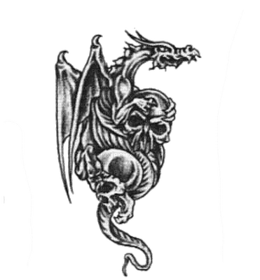 gothic dragon  by nataliplus - zadarmo png