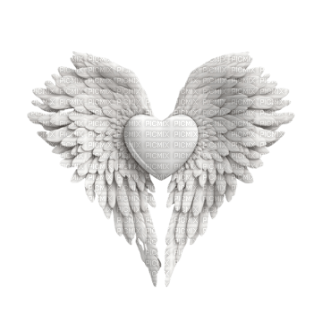 angel winged heart - 無料png