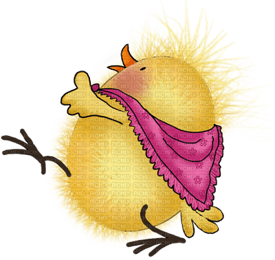 Kaz_Creations Easter Chick - png gratuito