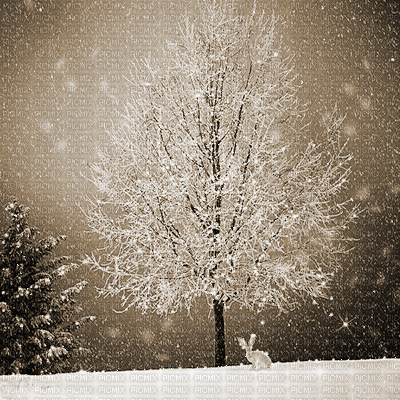 kikkapink winter snow background animated - GIF animate gratis