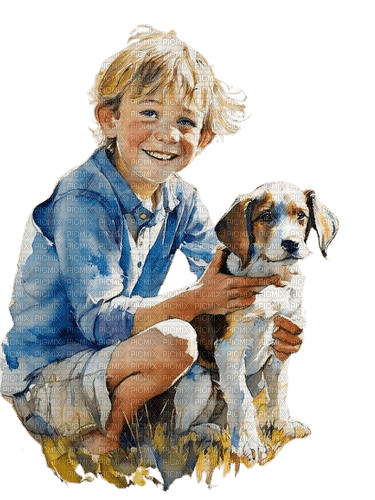loly33 enfant chien - png gratis