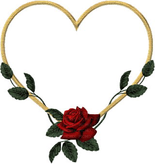 Kaz_Creations Deco Heart Love Flowers