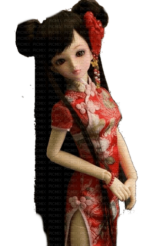 chinese doll ❤️ elizamio - ingyenes png
