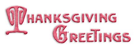 soave text greetings thanksgiving  vintage pink - gratis png