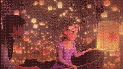 ✶ Rapunzel {by Merishy} ✶ - Animovaný GIF zadarmo