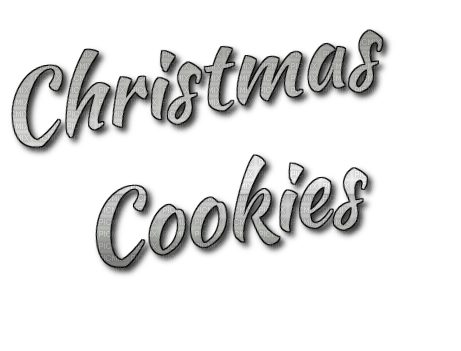 Christmas Cookies Text - Bogusia - png grátis