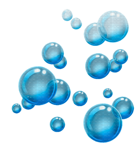 blue bubble - png gratis