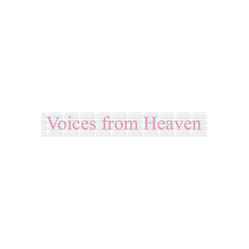 voices from heaven - PNG gratuit