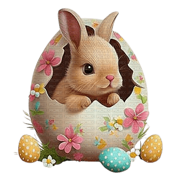 Easter.Bunny.Egg.deco.Victoriabea - Free PNG