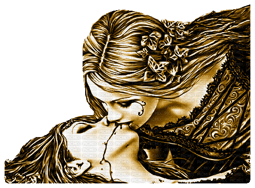 gothic woman - Ilmainen animoitu GIF