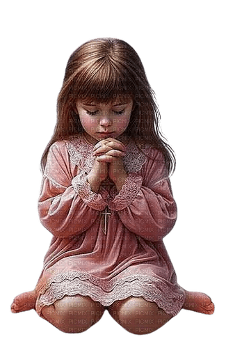 Girl praying.Pâques.Fille.Victoriabea - PNG gratuit