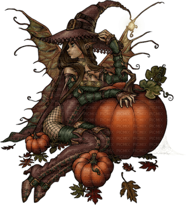 Halloween witch by nataliplus - безплатен png