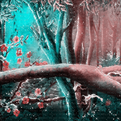 dolceluna magic fantasy blue teal pink - 無料のアニメーション GIF