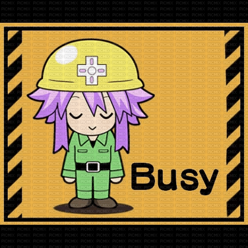 Neptunia Busy - ilmainen png