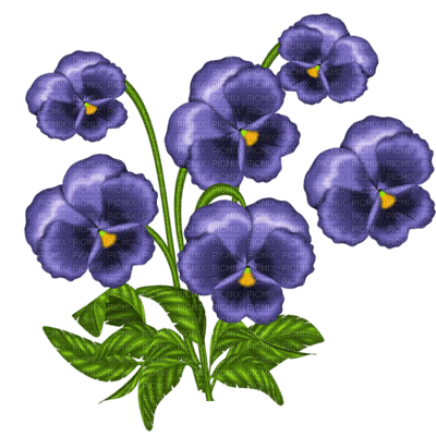 Kaz_Creations Purple Deco Scrap Flowers  Colours - ücretsiz png