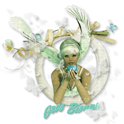 cecily-bisous cadre deco - zadarmo png