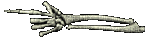 skeleton hand - Bezmaksas animēts GIF
