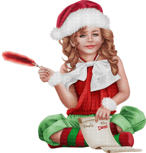 Noel santa fille ,  Pelageya - бесплатно png