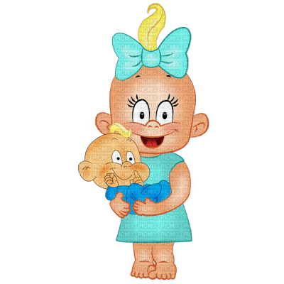 Kaz_Creations Funny Cartoon Baby Mother and Child - besplatni png
