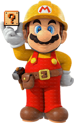 Kaz_Creations Cartoons Bob The Builder Super Mario - ücretsiz png
