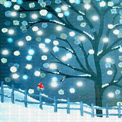 Y.A.M._Winter background - GIF เคลื่อนไหวฟรี