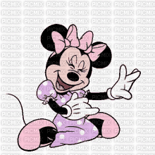 Minnie Maus - Zdarma animovaný GIF