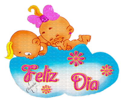 Feliz dia - Бесплатный анимированный гифка