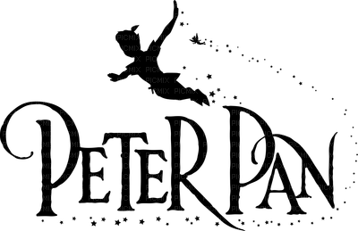 Kaz_Creations Peter-Pan-Silhouette - δωρεάν png