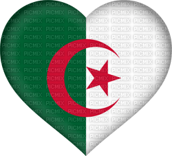 Drapeau Algérien - png ฟรี